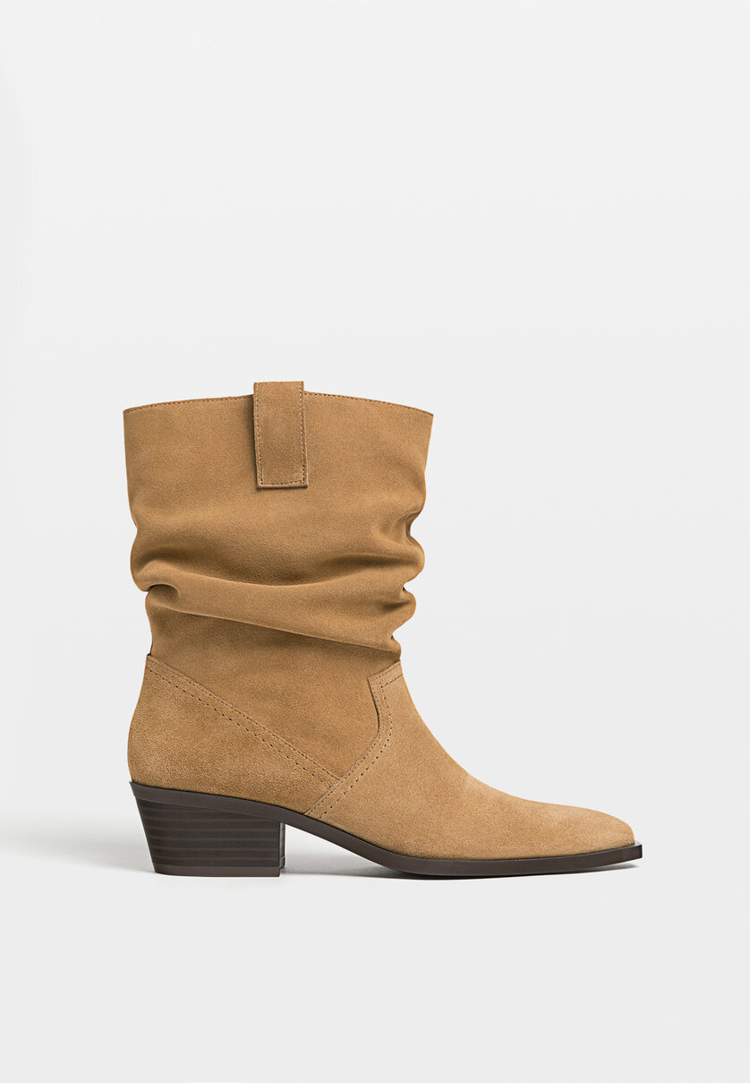 Tan Slouch Ankle Boots Top Sellers | bellvalefarms.com