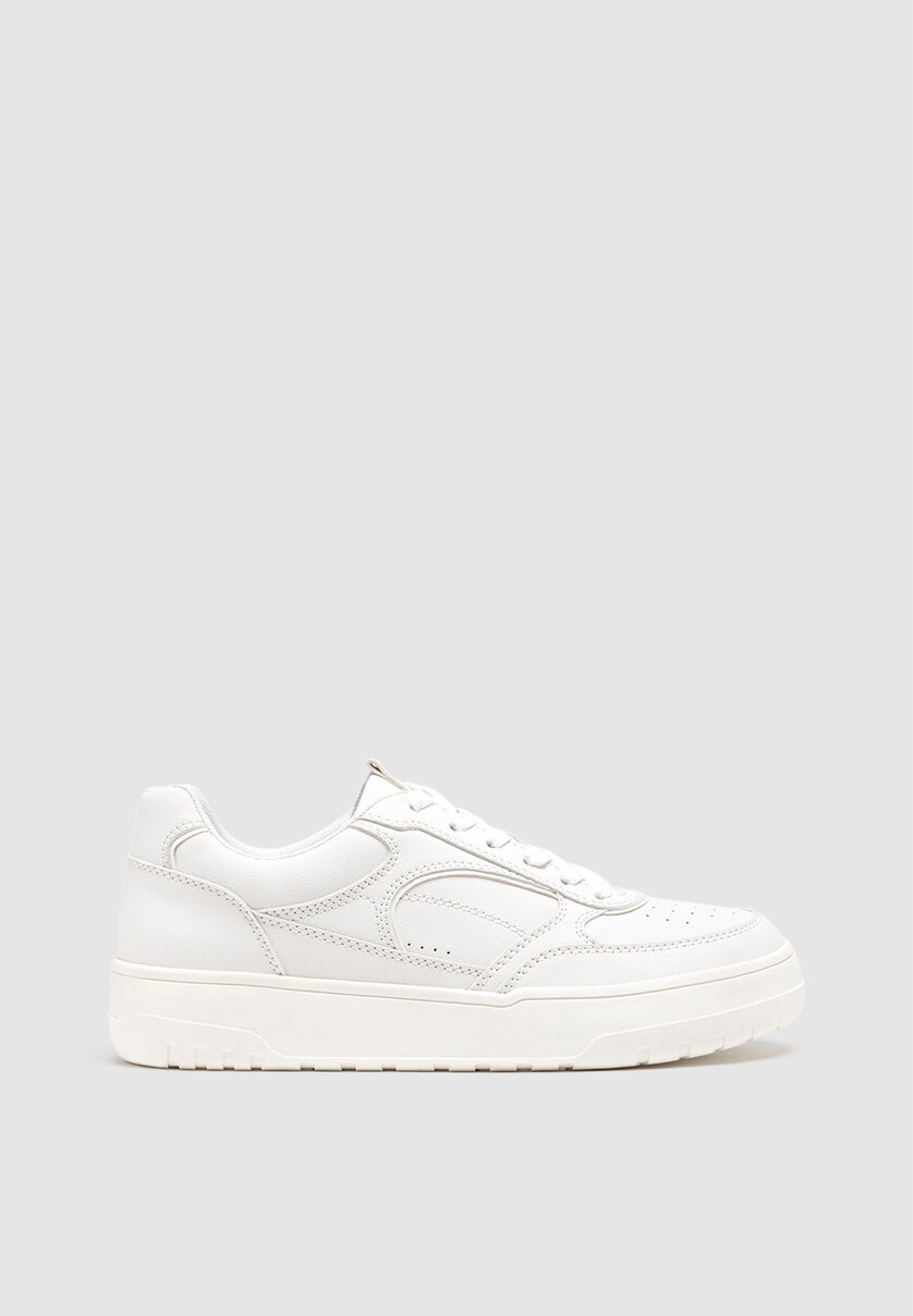 White trainers Women's fashion Stradivarius United Kingdom