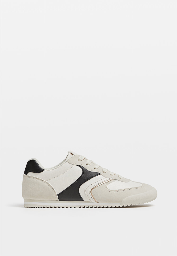 

Stradivarius Casual-Sneaker im Retrolook WEISS 41