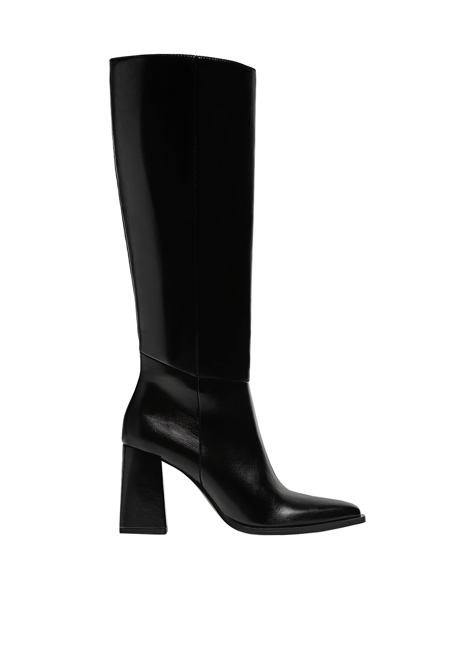 Botas altas cheap marrones stradivarius