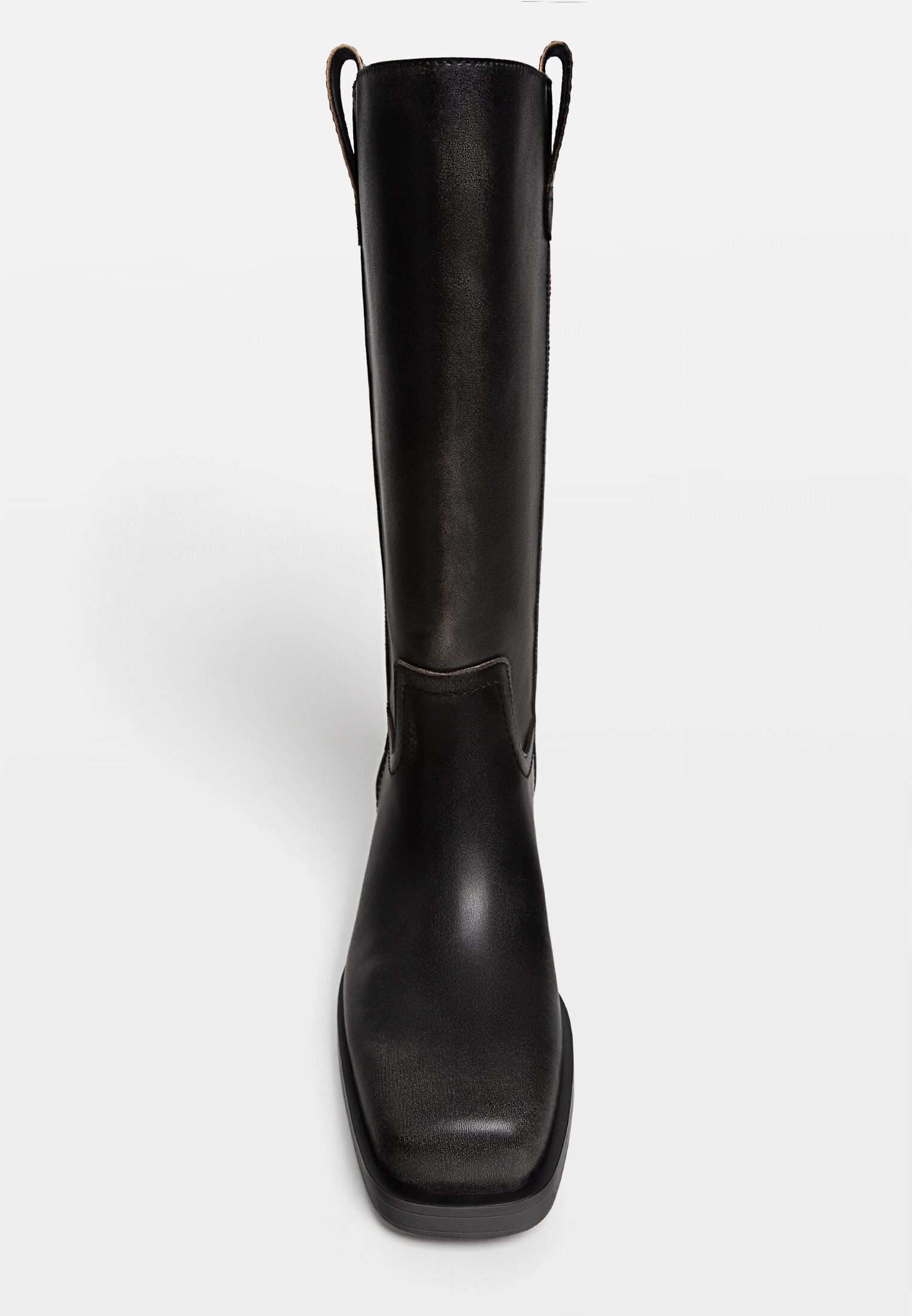 Bottes plates style equestre