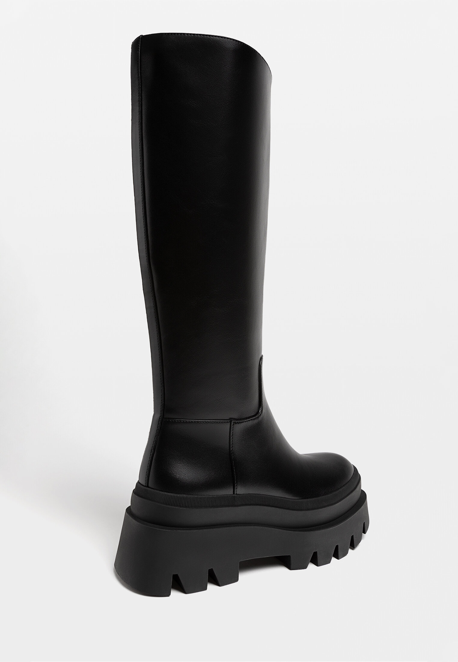 Botas militares blancas online stradivarius