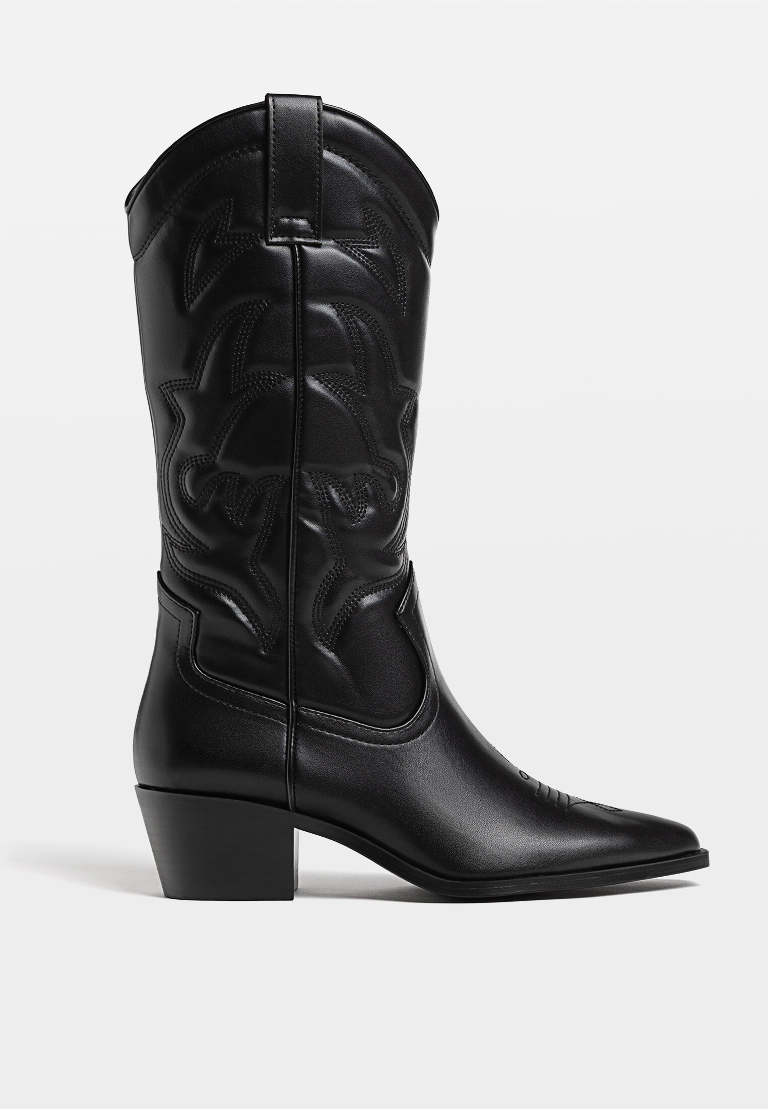 Womens fashion online cowboy boots black