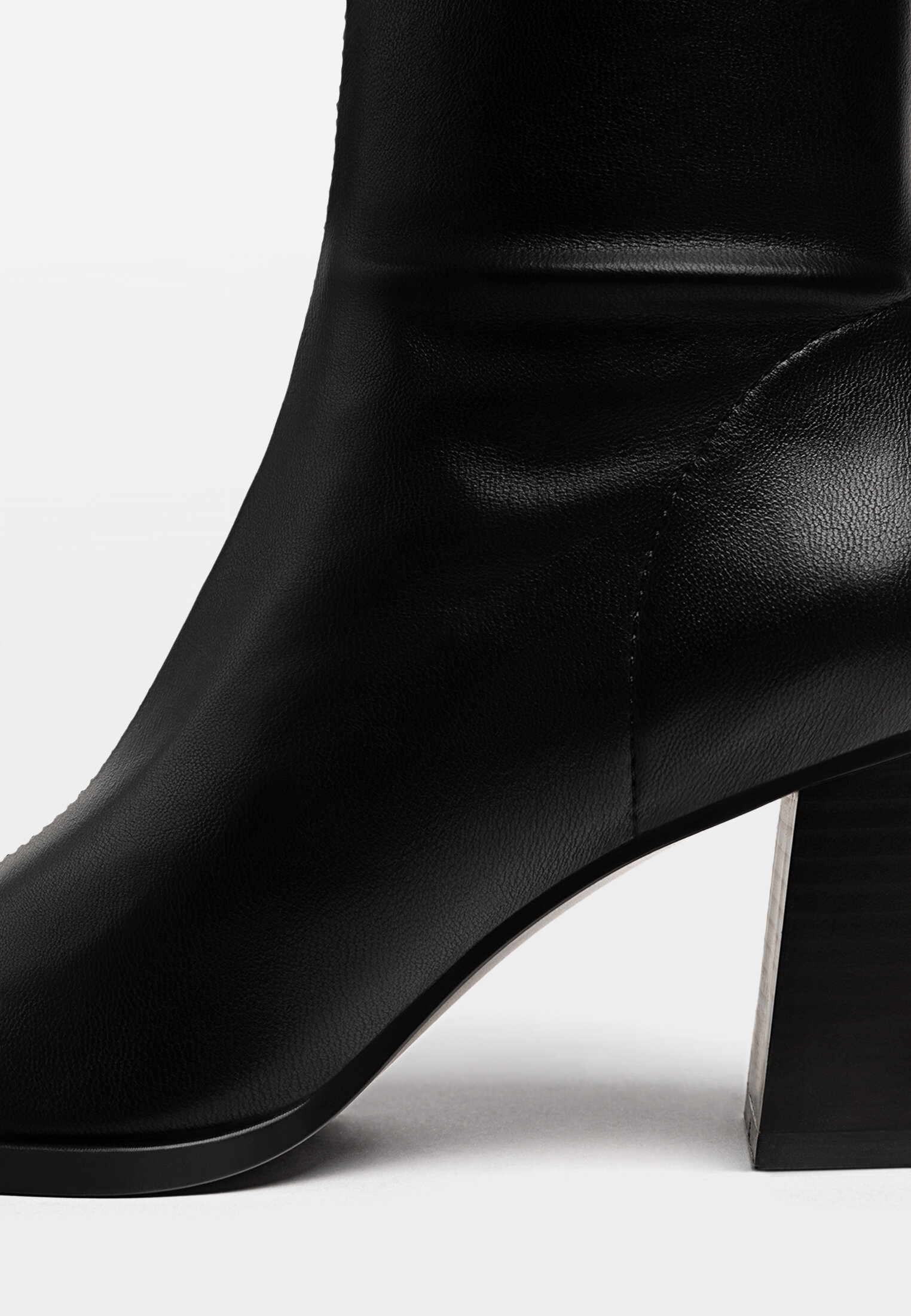 Mid heel on sale shoe boots