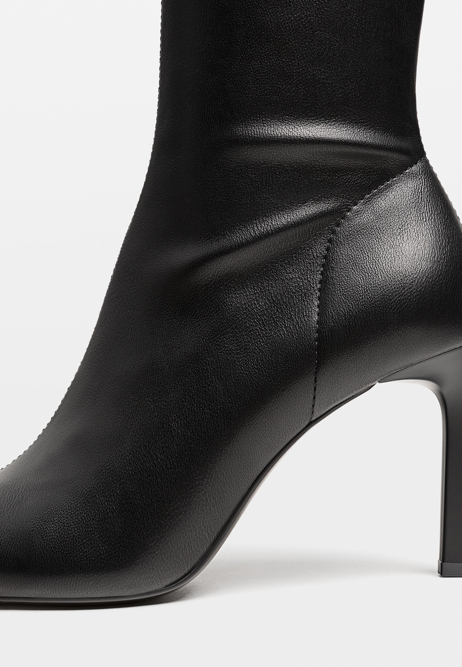 Black ankle shop high boots