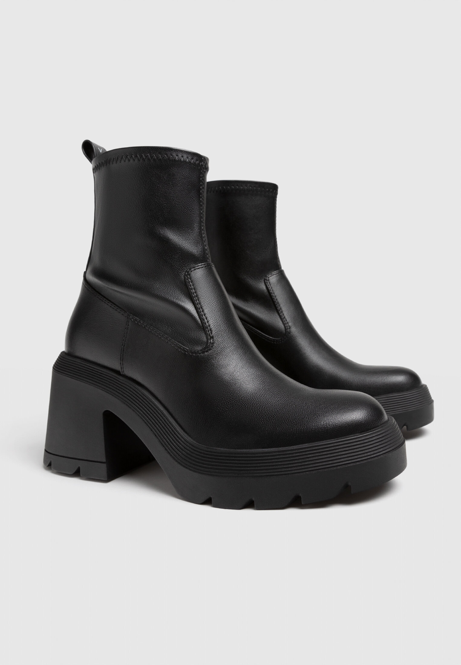 Chunky platform sale heeled boots