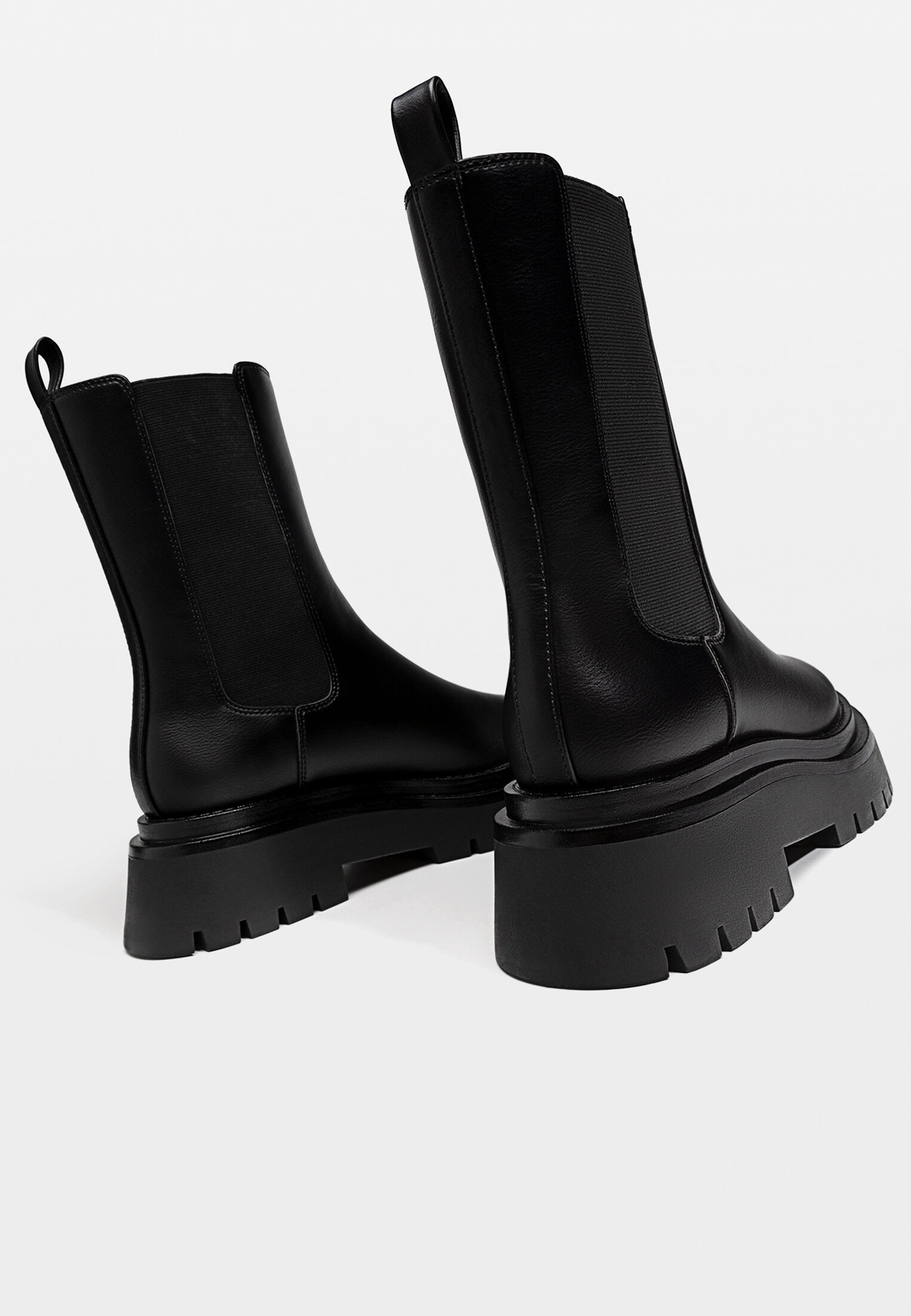 Flat Chelsea ankle boots Women s null Stradivarius Belgie Belgique