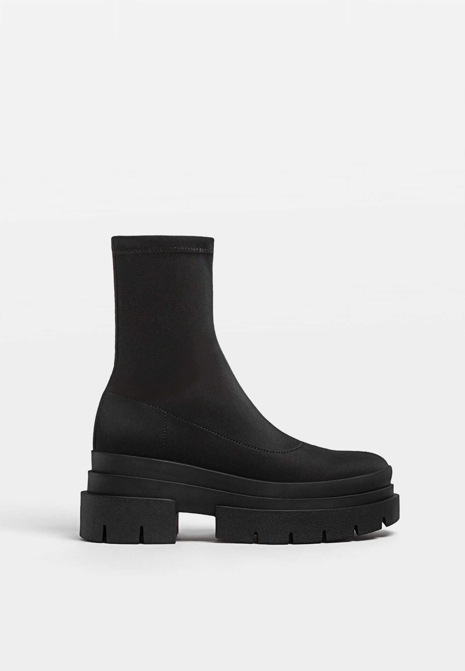 White on sale knit boots