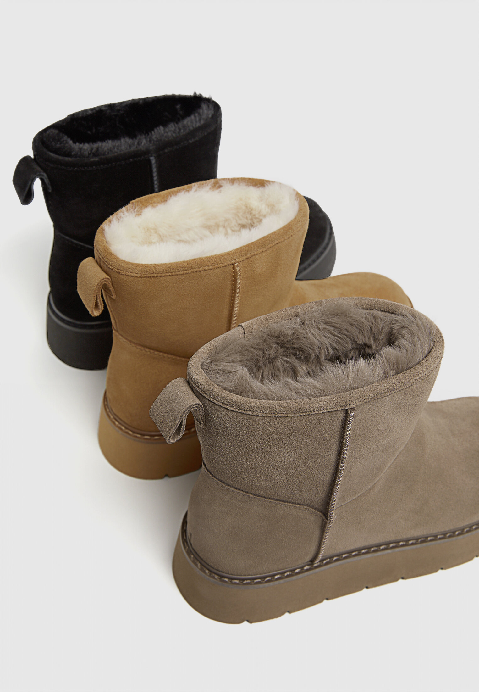 Botines planos doble cordon stradivarius deals