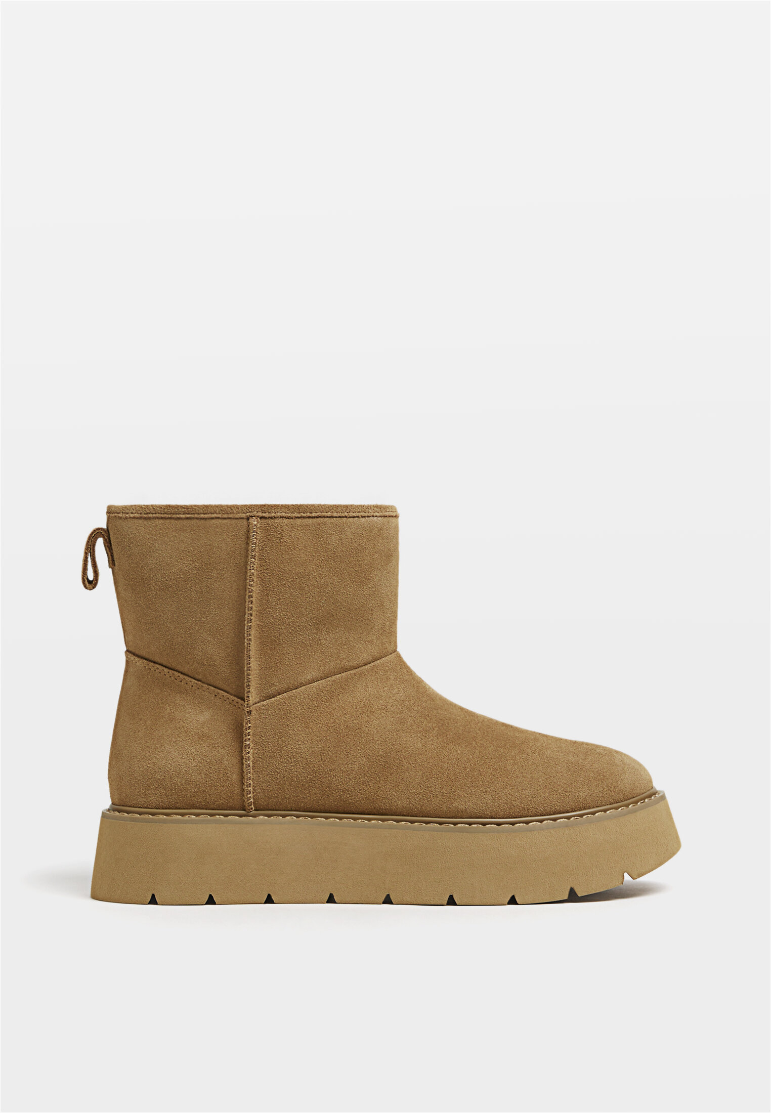 Faux shearling booties best sale