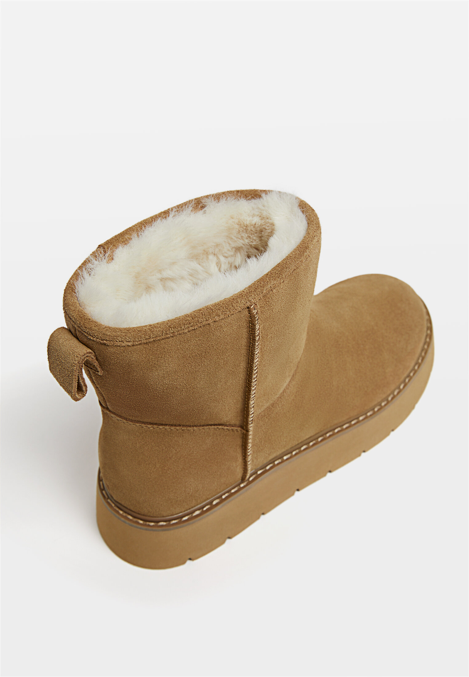 Leather uggs with fur clearance