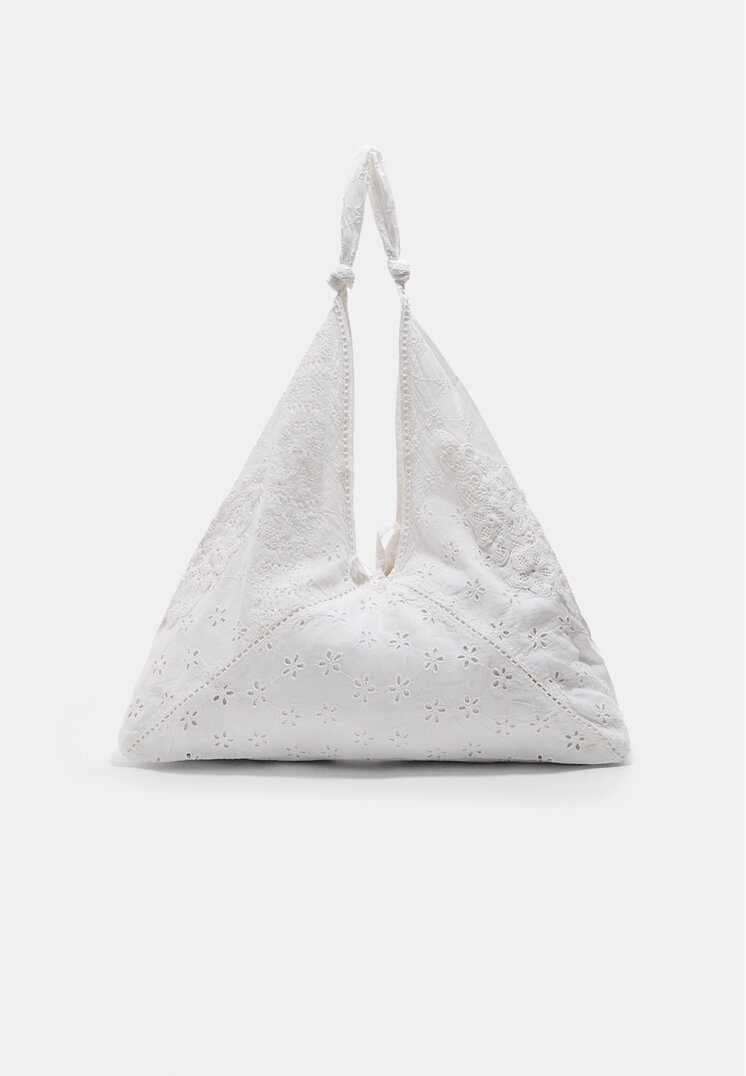 bolso tejido bordados