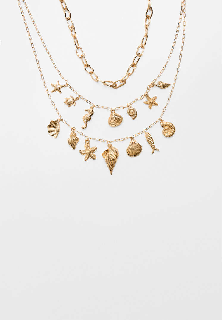set 2 collares bajo el mar