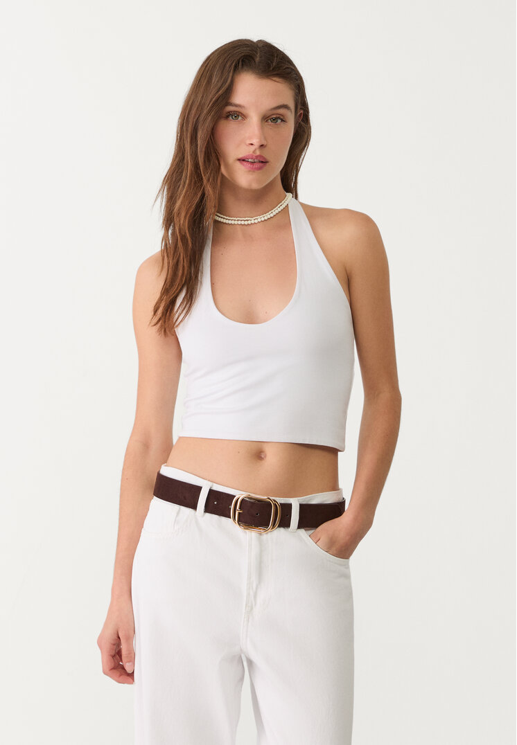 top corto halter