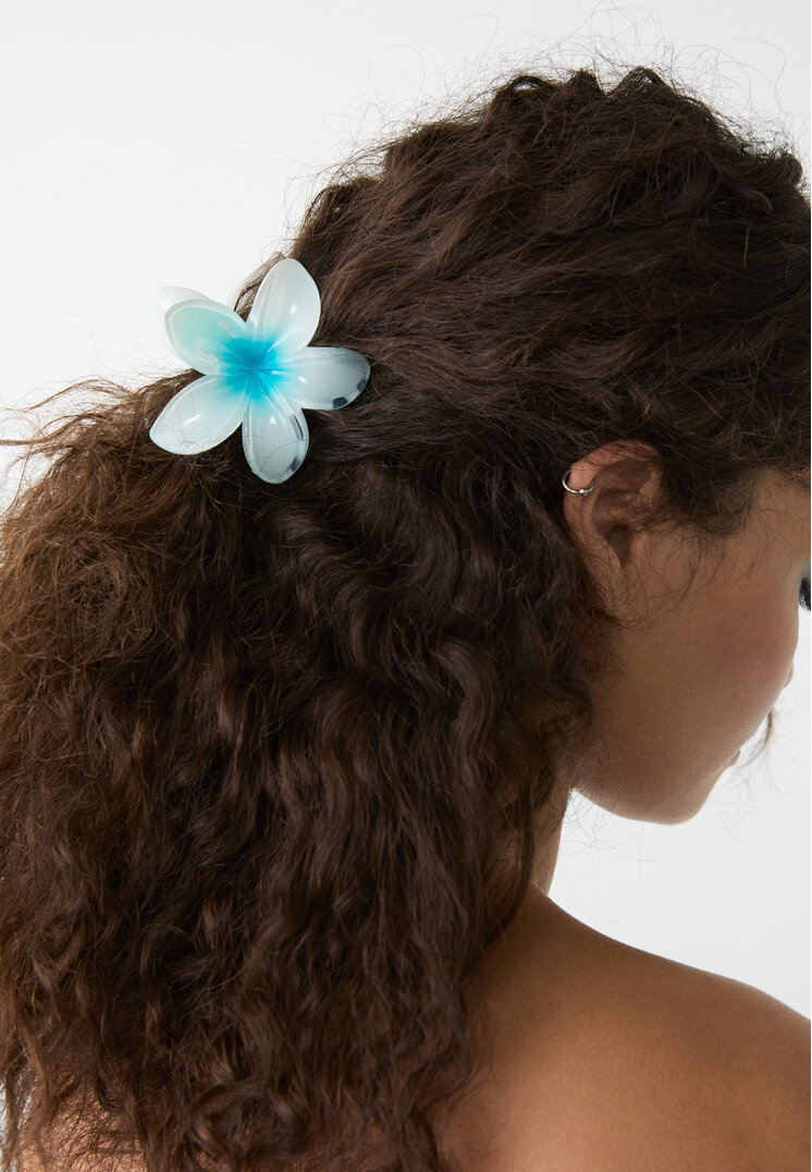 set 3 pinzas flor