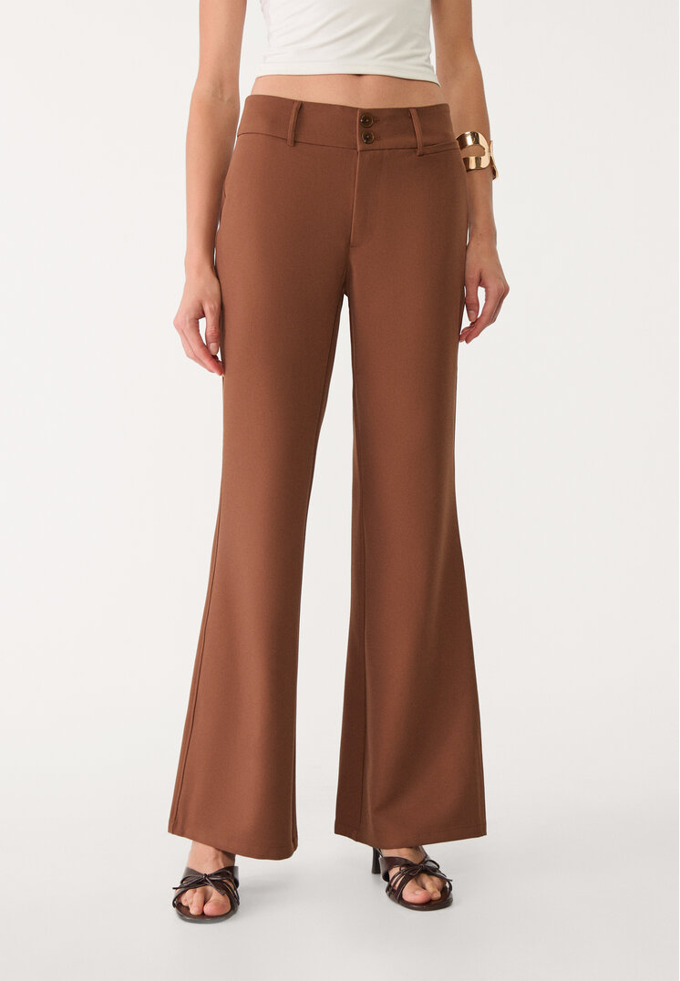 pantalon flare vestir