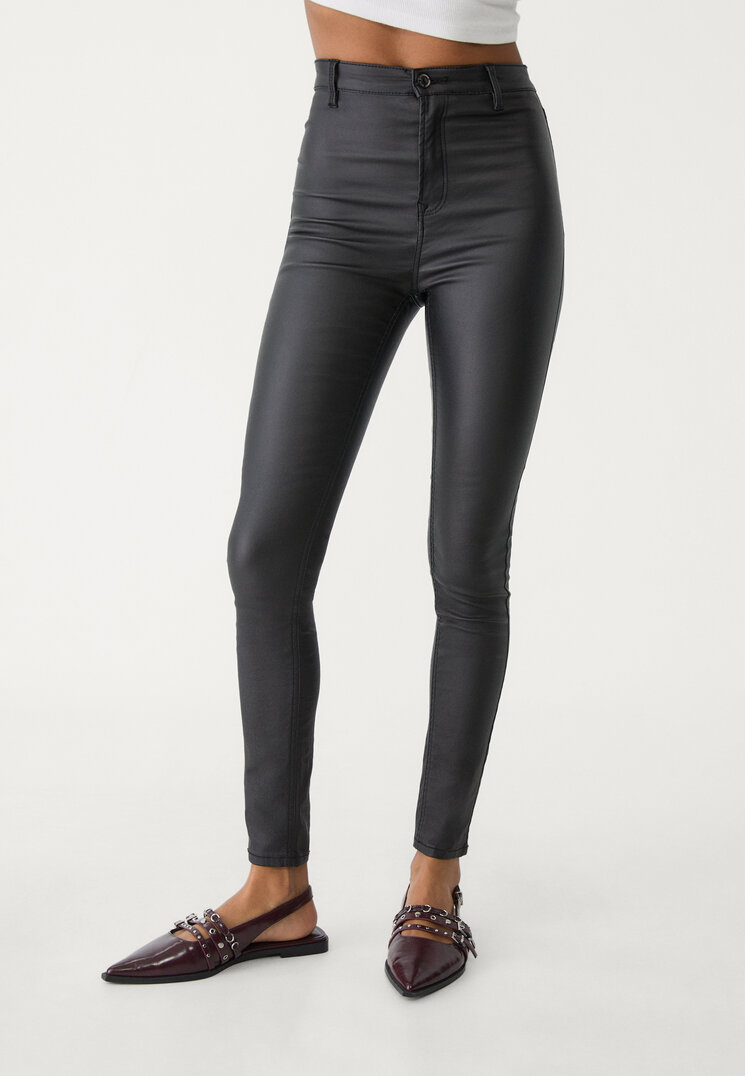 pantalon coating super high waist
