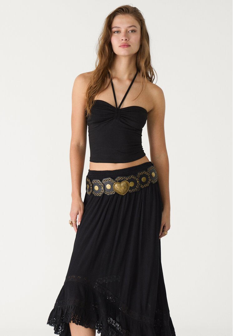 top bandeau lazada halter