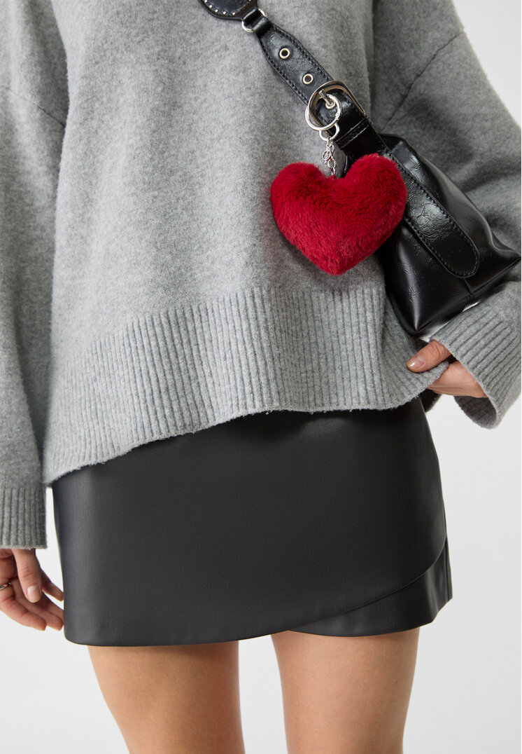 charm corazon efecto pelo