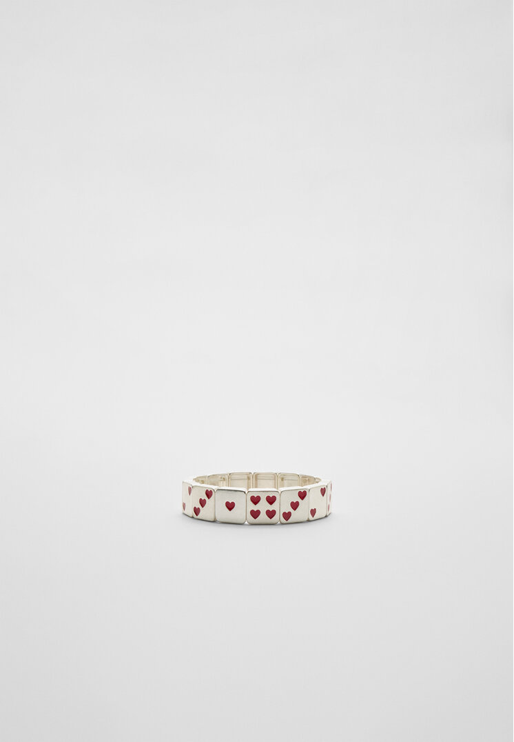 pulsera dados corazones
