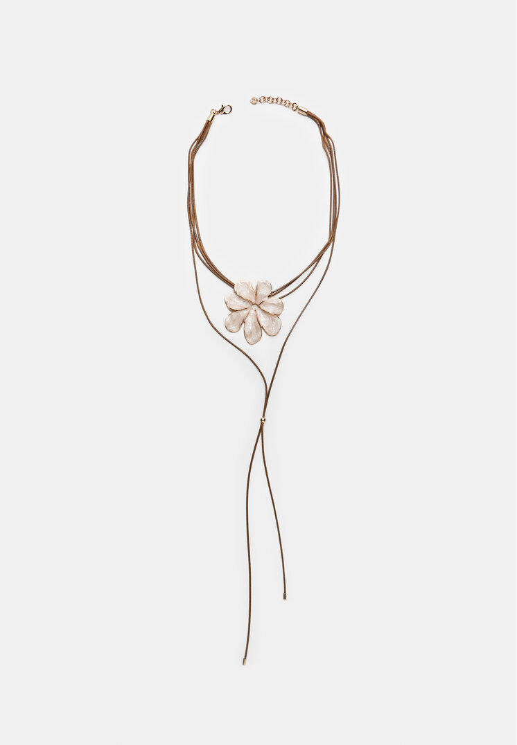 collar cordon flor