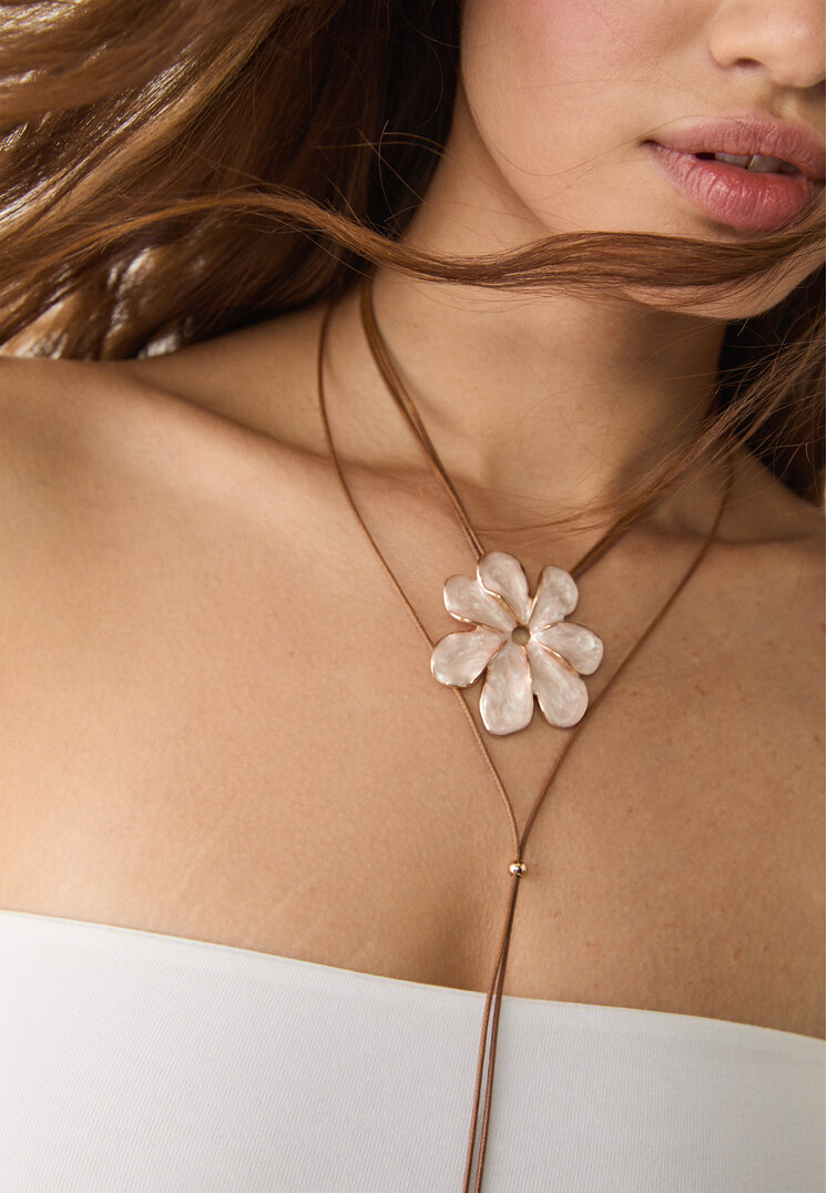 collar cordon flor