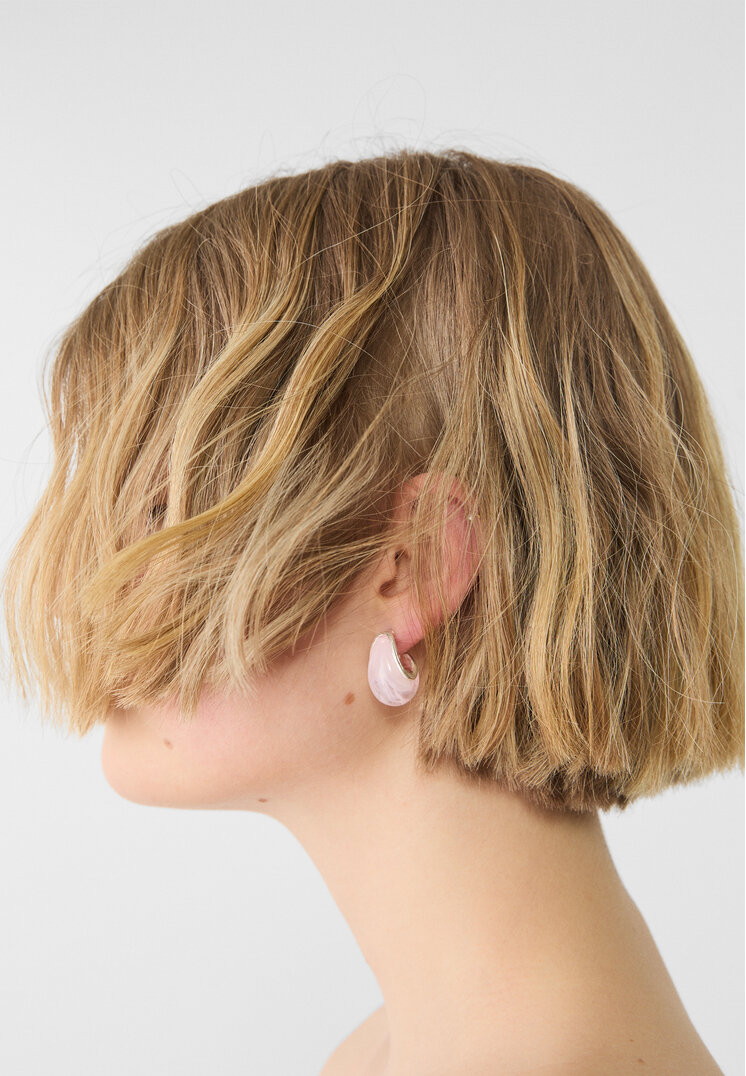 set 3 pendientes mini volumen