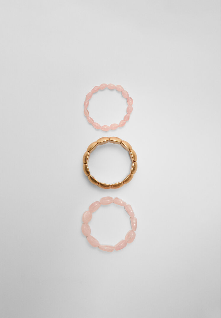 set 3 pulseras elasticas