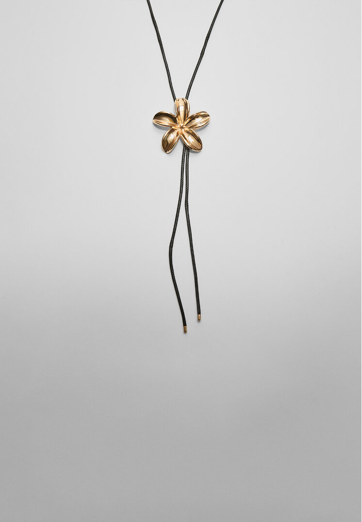 collar cordon flor