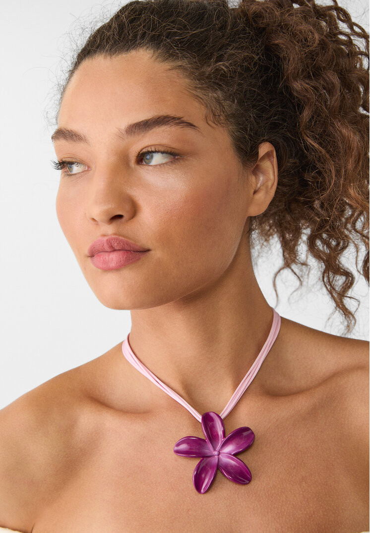 collar cordon flor