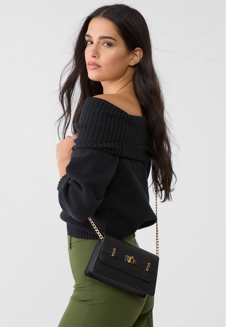 bolso bandolera hebilla