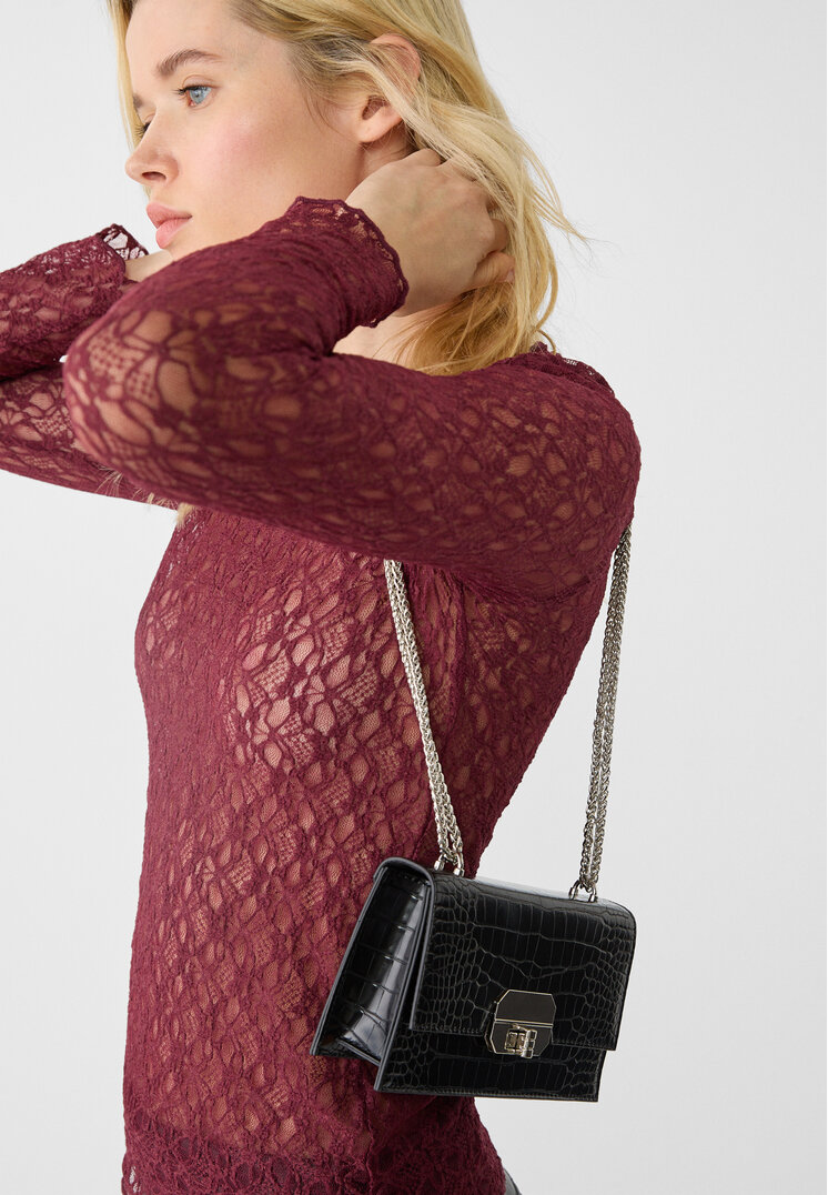 bolso bandolera cadena