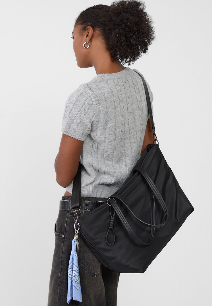 shopper tejido basico