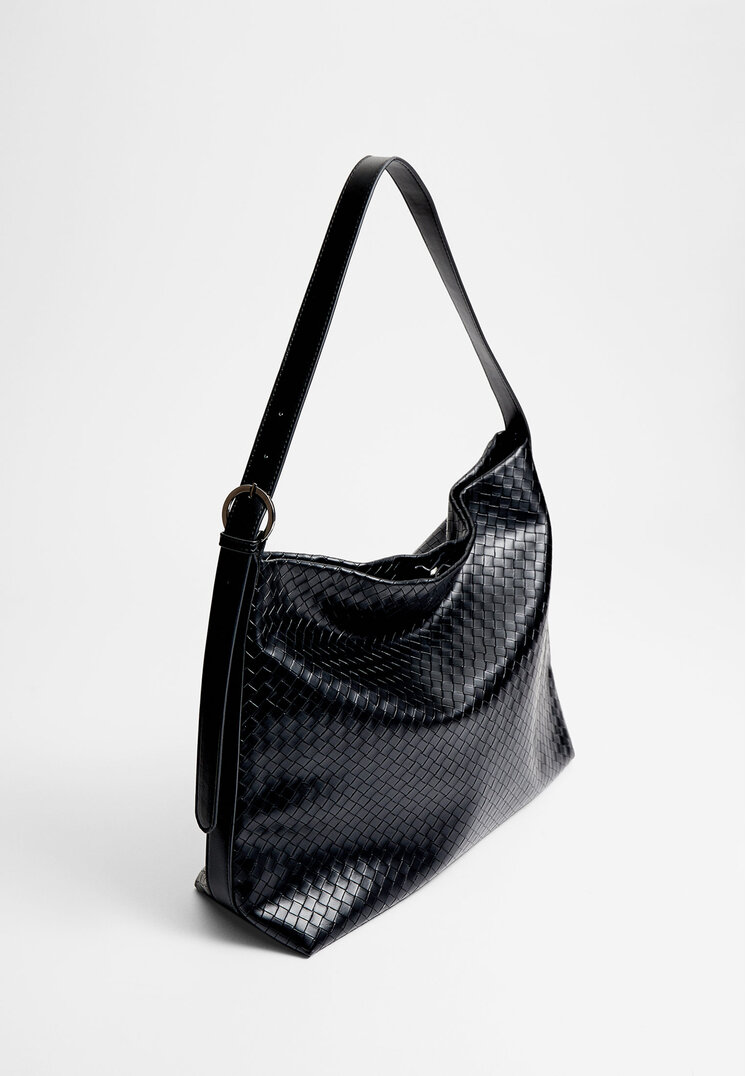 bolso hombro trenzado
