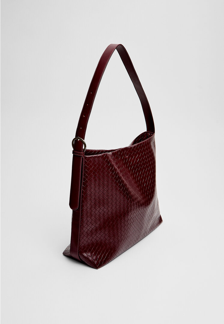 bolso hombro trenzado