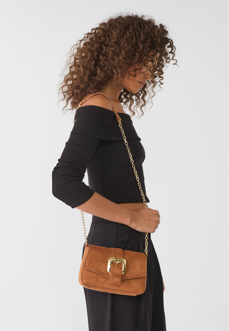 bolso bandolera hebilla
