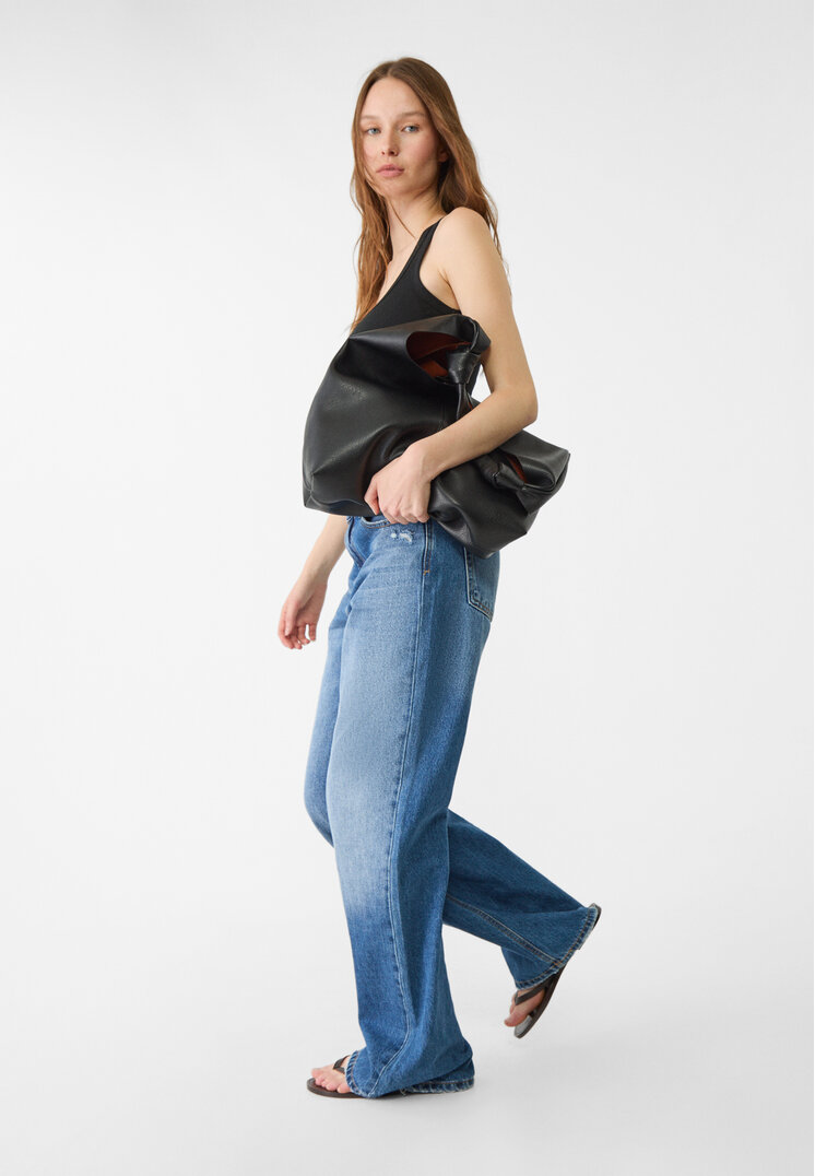bolso de hombro nudos