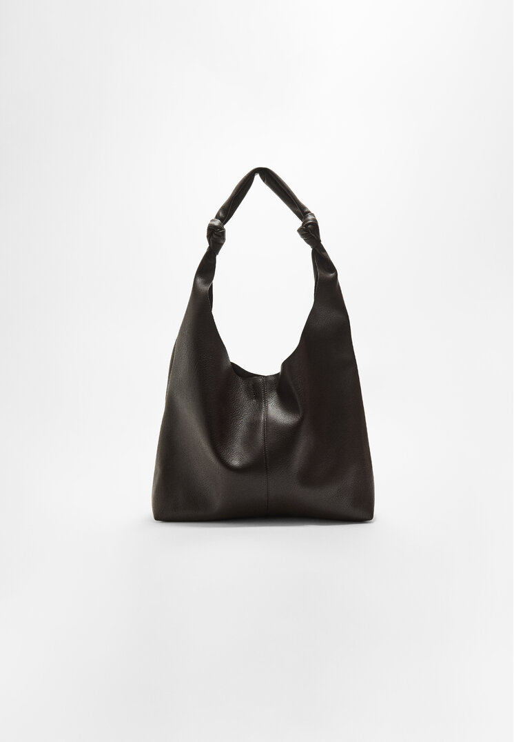 bolso de hombro nudos