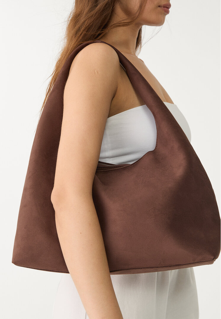 bolso de hombro efecto ante