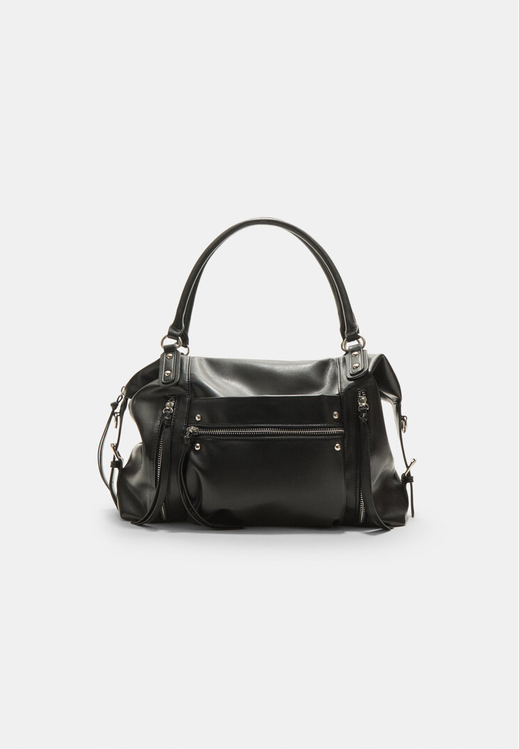 bolso soft grande cremallera