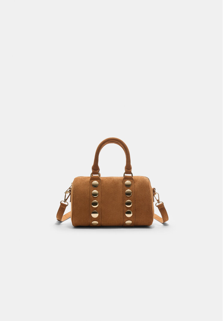 bolso bowling pequeno tachas
