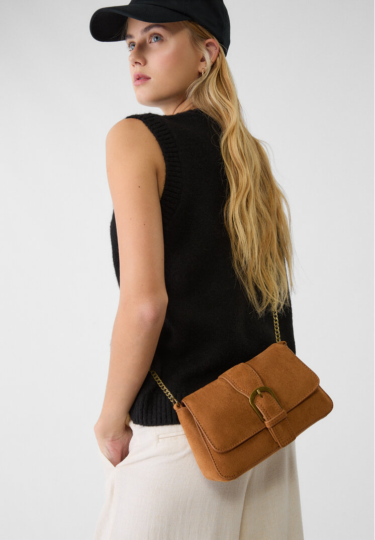 bolso bandolera hebilla