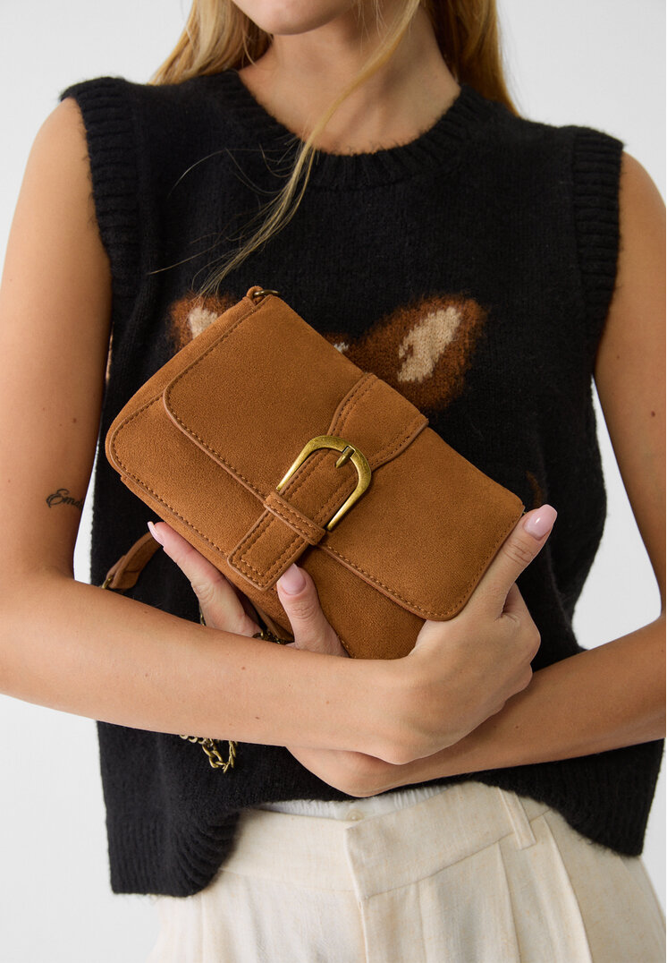 bolso bandolera hebilla