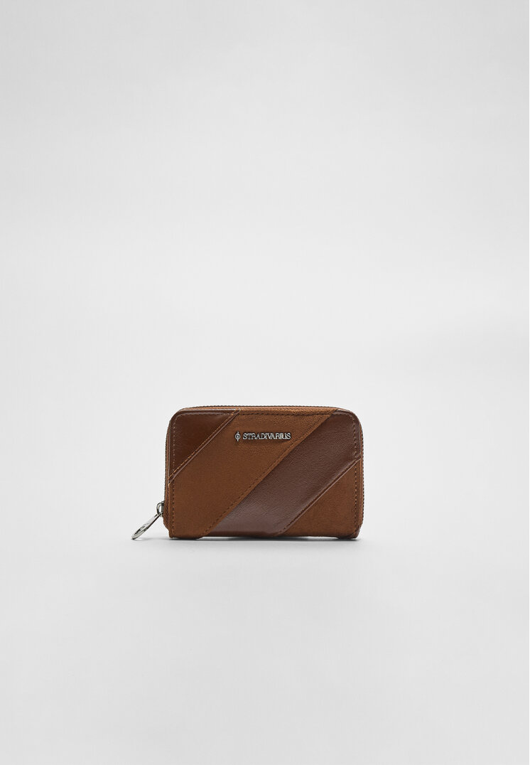 monedero cremallera combinado