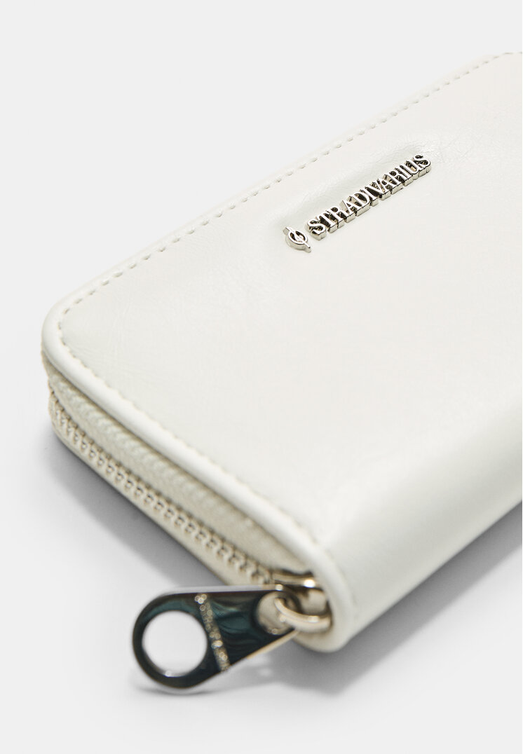 monedero rectangular cremallera