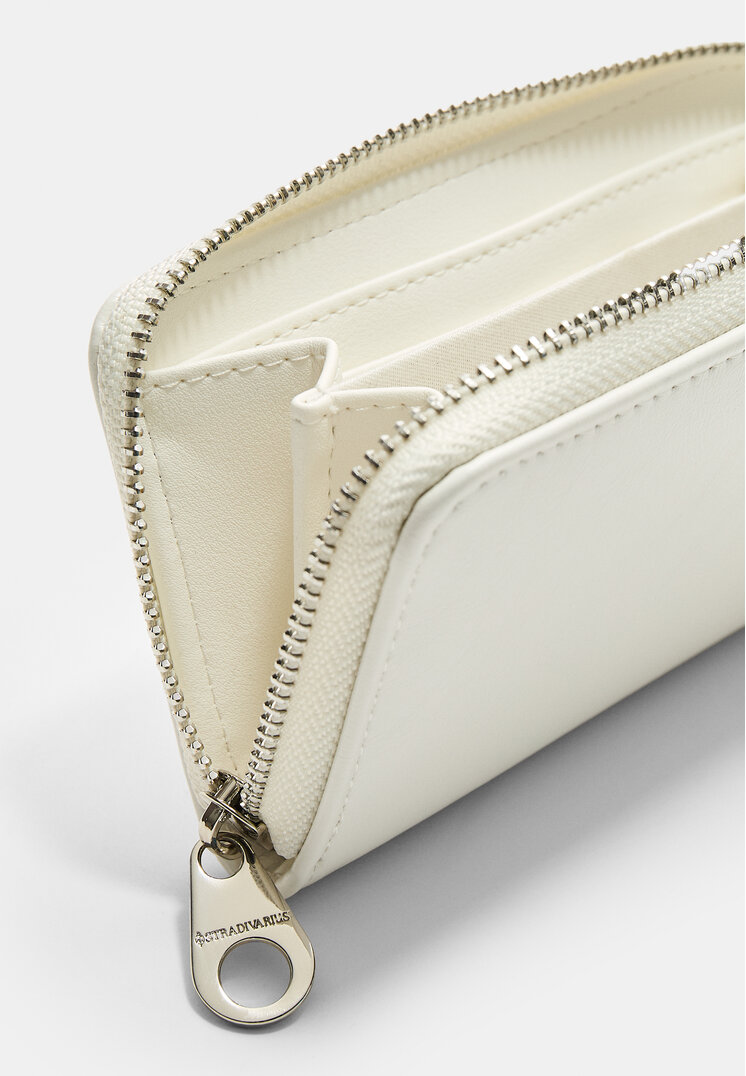 monedero rectangular cremallera