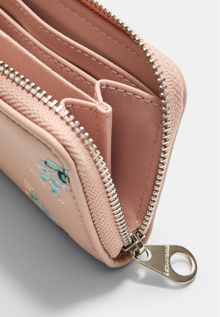 monedero rectangular cremallera