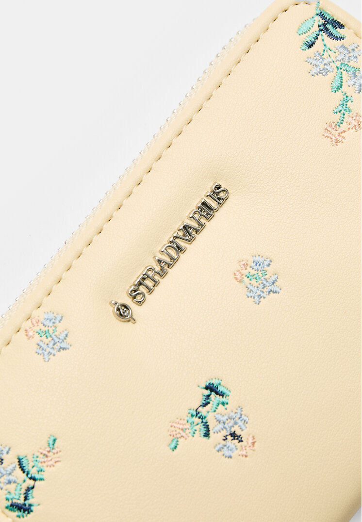 monedero rectangular cremallera