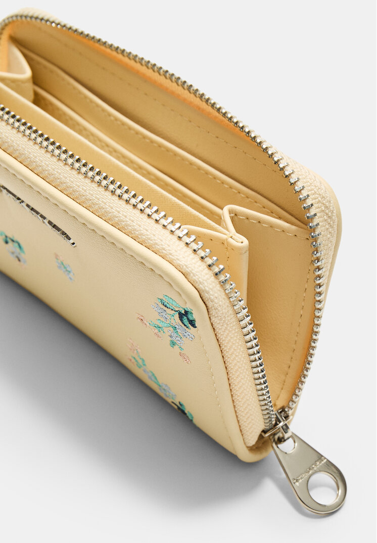 monedero rectangular cremallera