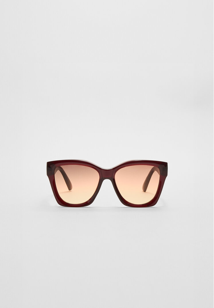 gafas de sol cuadradas pasta